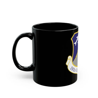 192nd Wing (U.S. Air Force) Black Coffee Mug-Go Mug Yourself