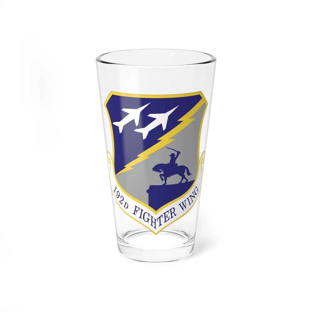 192nd Wing (U.S. Air Force) Pint Glass 16oz-16oz-Go Mug Yourself