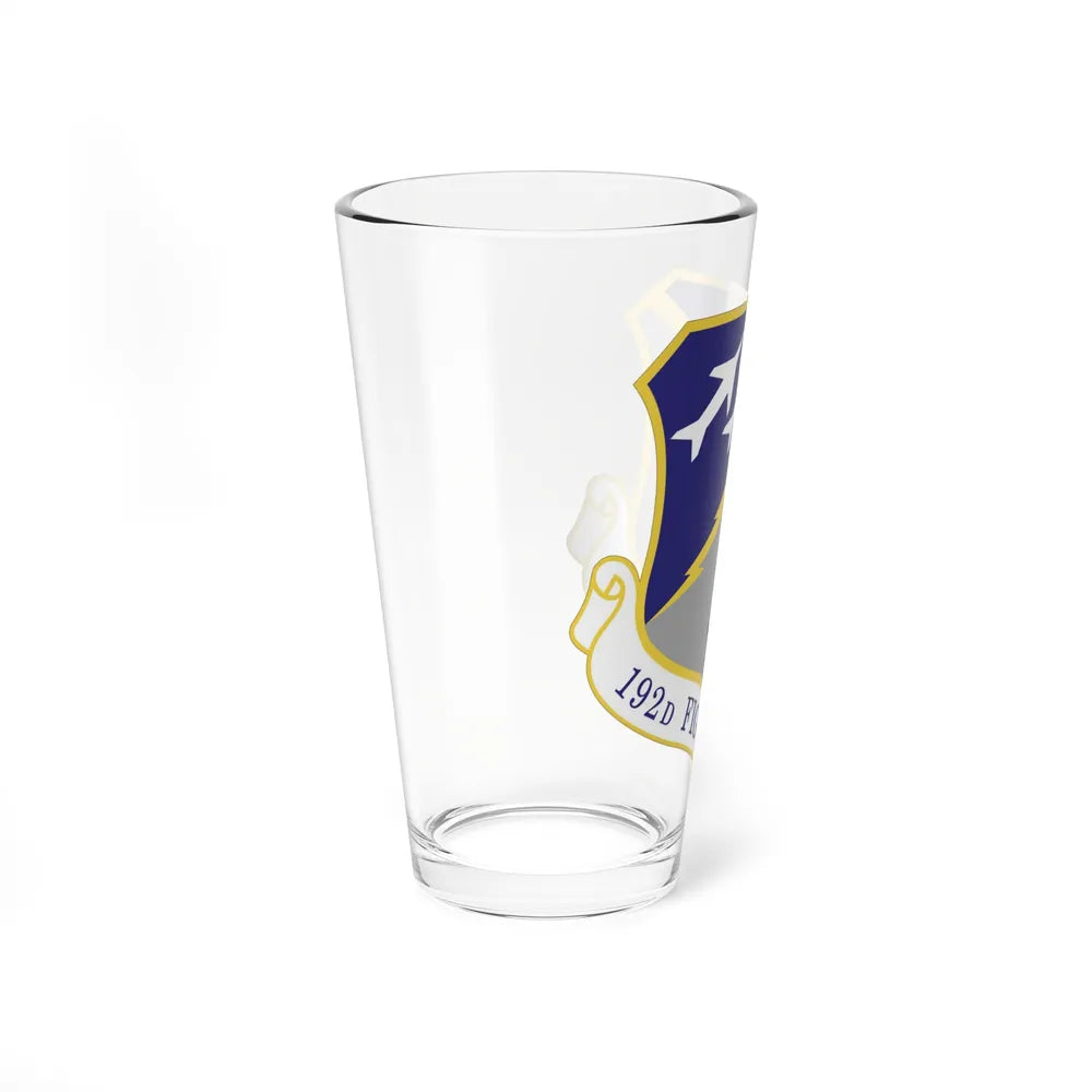 192nd Wing (U.S. Air Force) Pint Glass 16oz-Go Mug Yourself