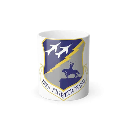 192nd Wing (U.S. Air Force) Color Changing Coffee Mug 11oz - Go Mug Yourself