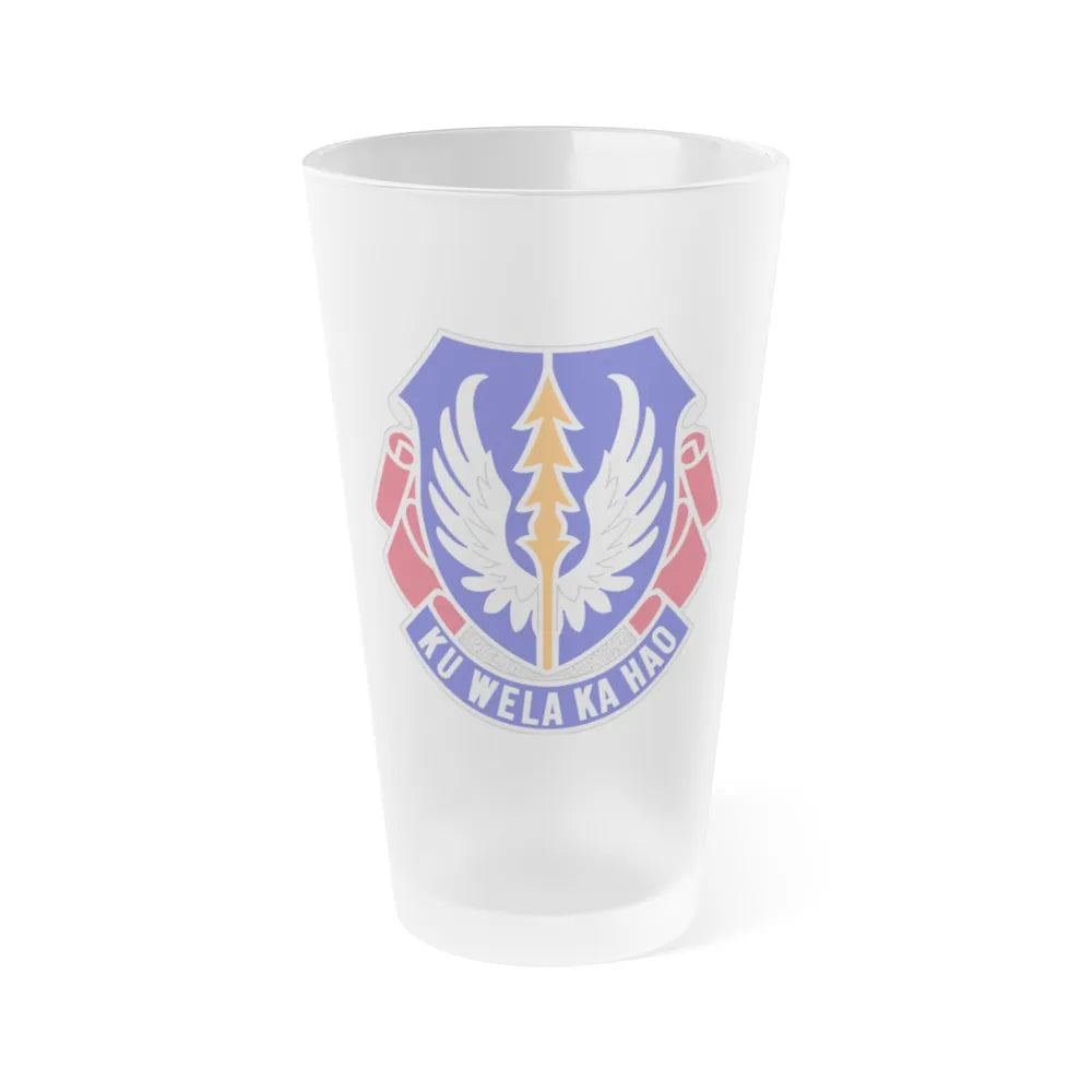 193 Aviation Regiment (U.S. Army) Frosted Pint Glass 16oz-Go Mug Yourself