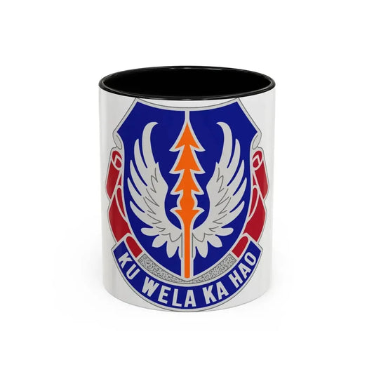 193 Aviation Regiment (U.S. Army) Accent Coffee Mug 11oz Black - Go Mug Yourself
