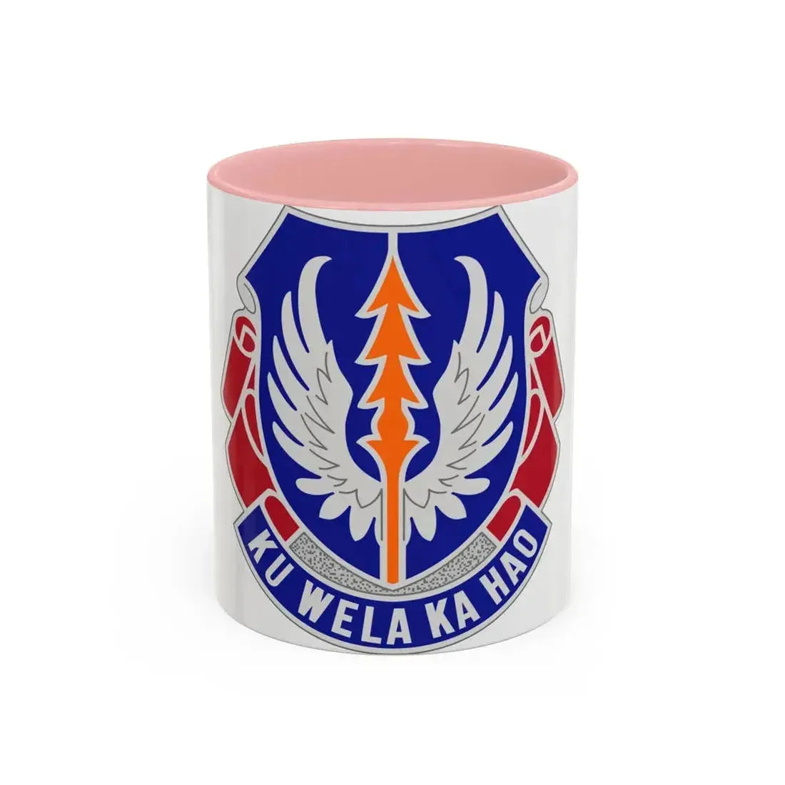 193 Aviation Regiment (U.S. Army) Accent Coffee Mug 11oz Pink - Go Mug Yourself