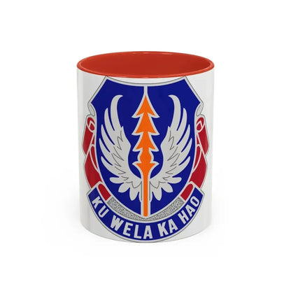 193 Aviation Regiment (U.S. Army) Accent Coffee Mug 11oz Red - Go Mug Yourself