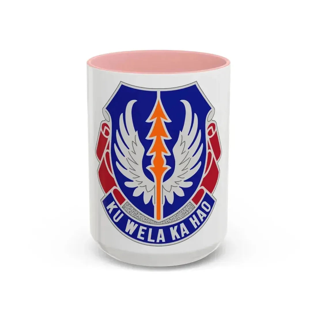 193 Aviation Regiment (U.S. Army) Accent Coffee Mug 15oz Pink - Go Mug Yourself