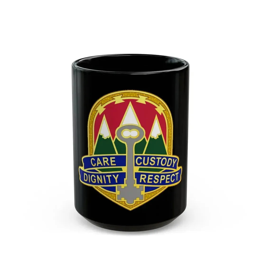 193 Military Police Battalion (U.S. Army) Black Coffee Mug 15oz - Go Mug Yourself