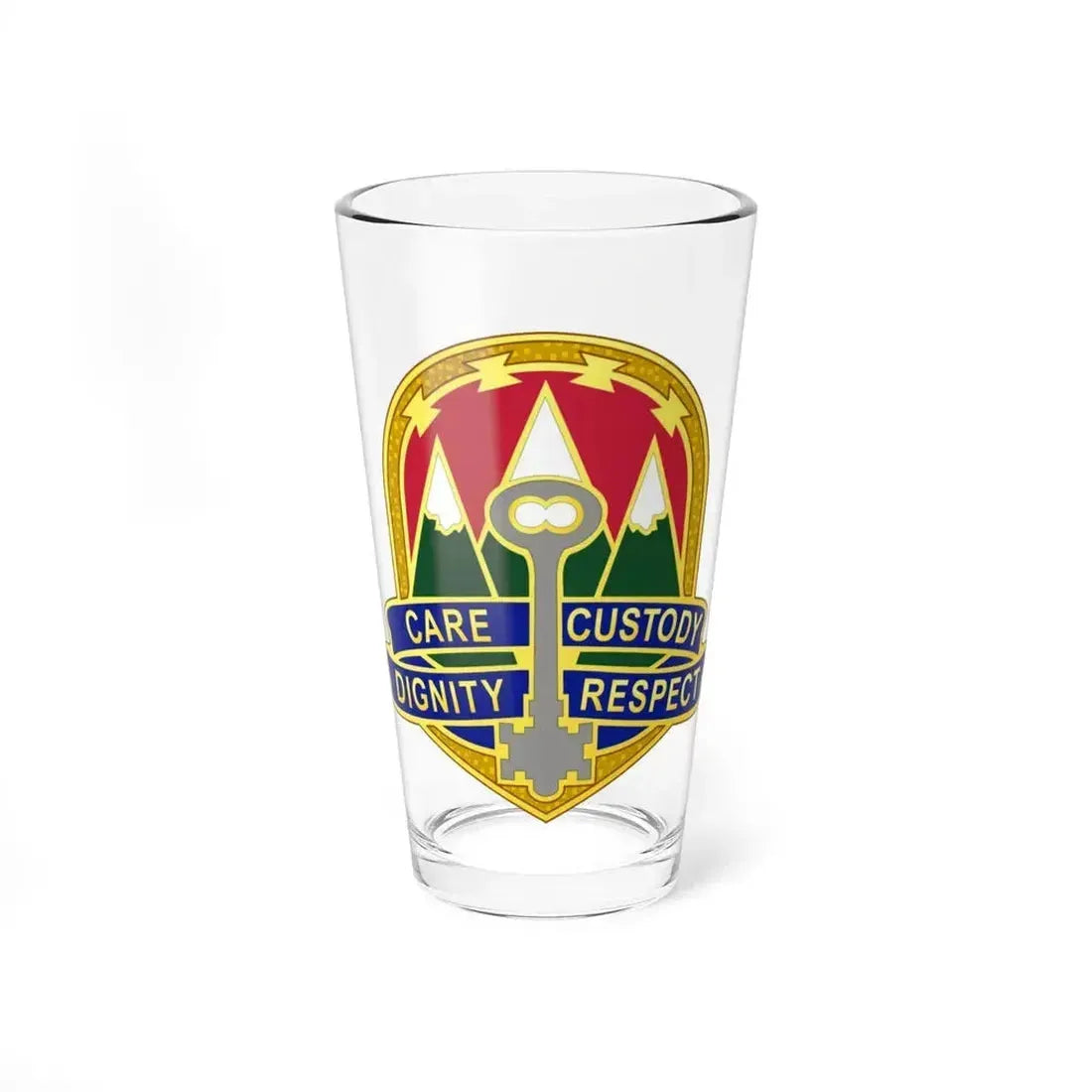 193 Military Police Battalion (U.S. Army) Pint Glass 16oz 16oz - Go Mug Yourself