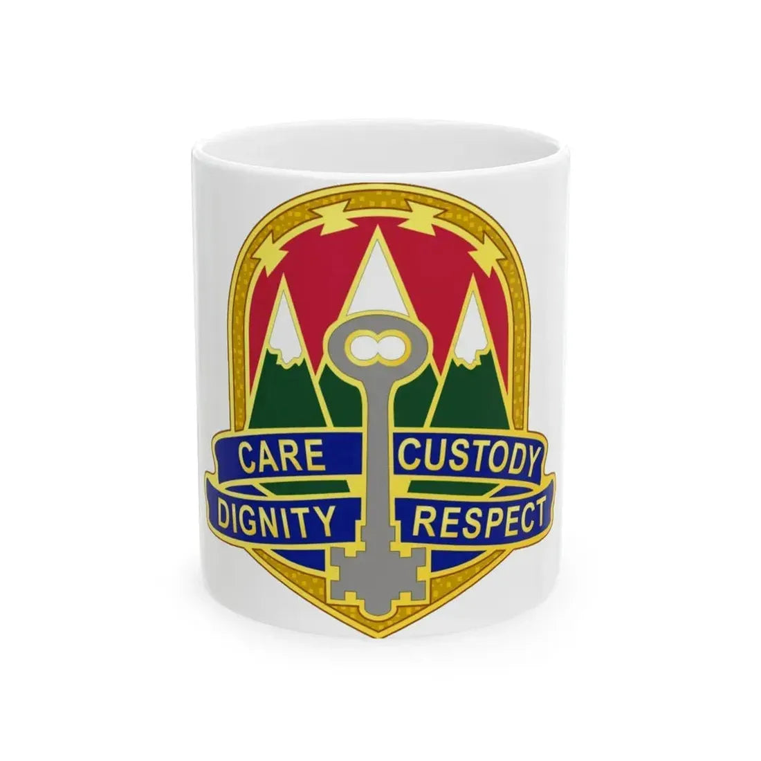 193 Military Police Battalion (U.S. Army) White Coffee Mug 11oz - Go Mug Yourself