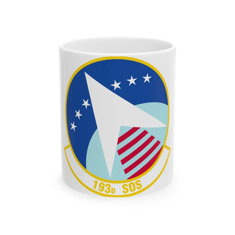 193 Special Operations Squadron (U.S. Air Force) White Coffee Mug-11oz-Go Mug Yourself