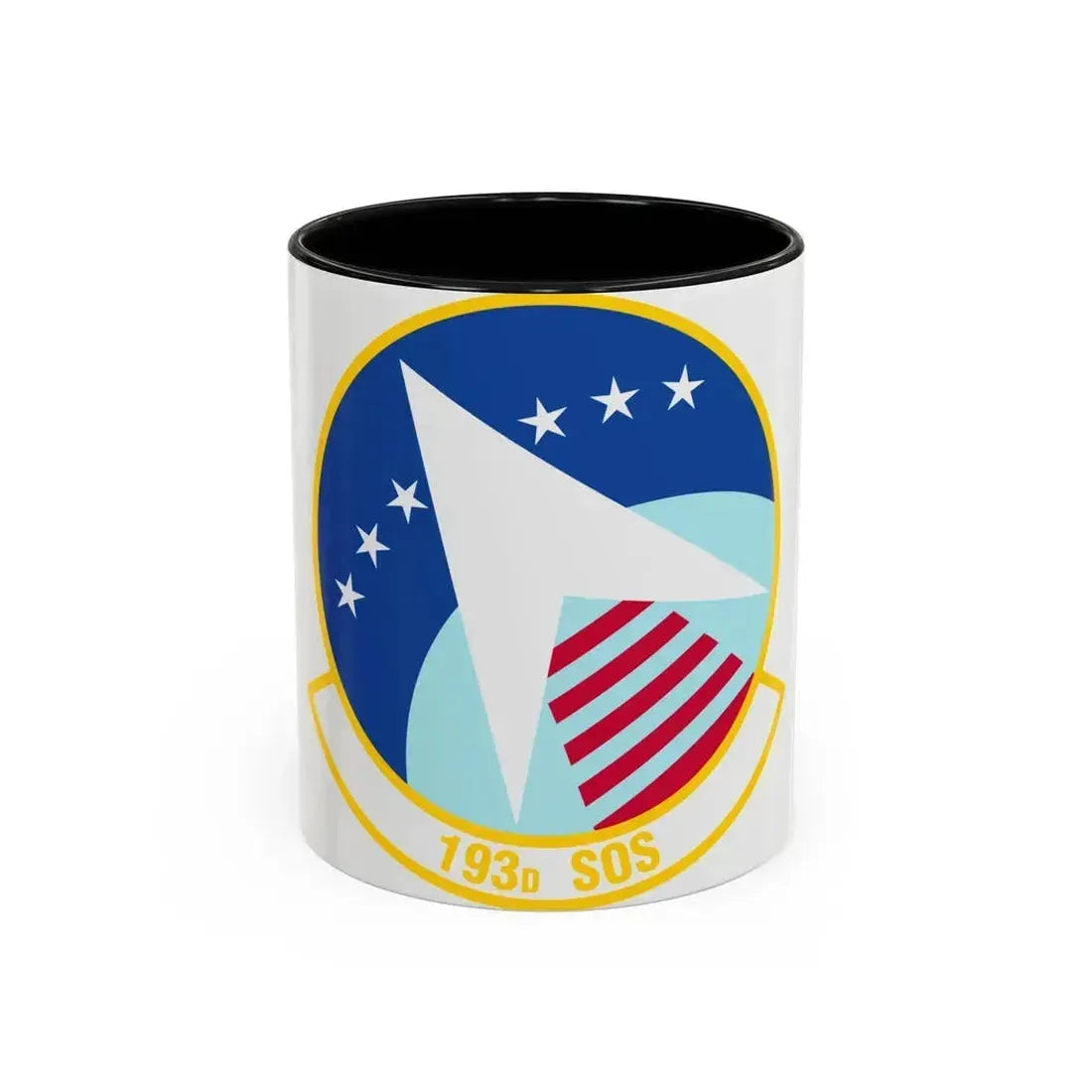 193 Special Operations Squadron (U.S. Air Force) Accent Coffee Mug 11oz Black - Go Mug Yourself