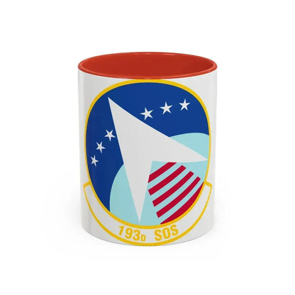 193 Special Operations Squadron (U.S. Air Force) Accent Coffee Mug 11oz Red - Go Mug Yourself