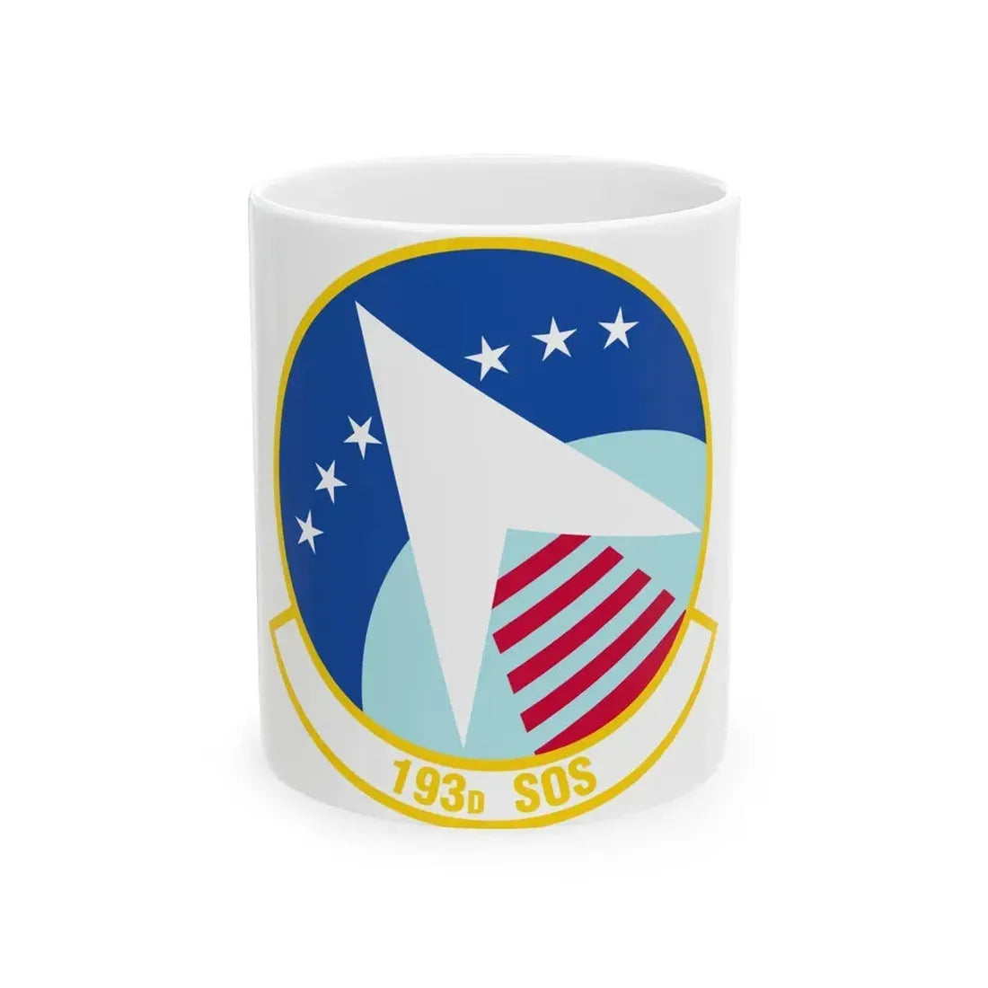 193 Special Operations Squadron (U.S. Air Force) White Coffee Mug 11oz - Go Mug Yourself