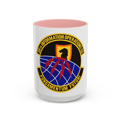 39th Information Operations Squadron (U.S. Air Force) Accent Coffee Mug