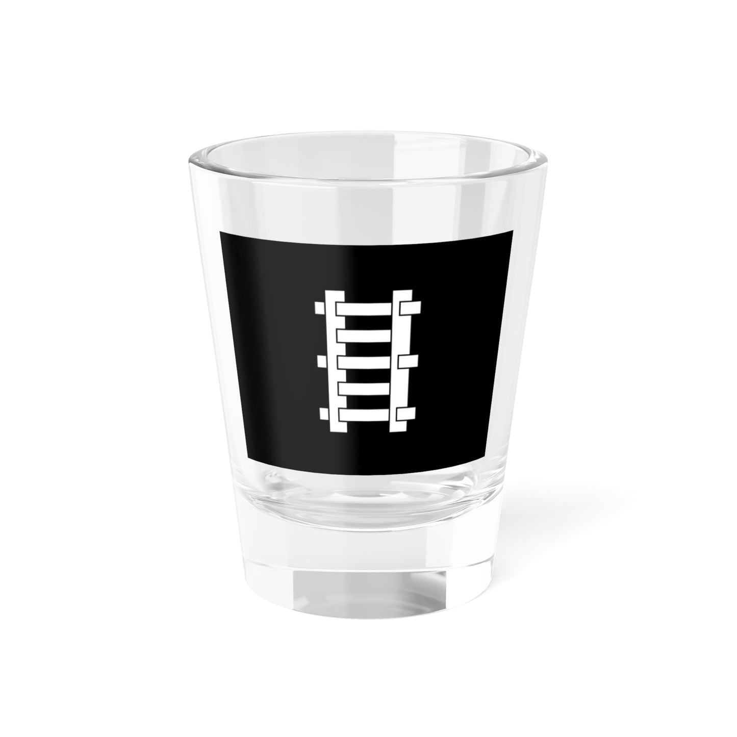 Flag of the Makino Lords of Nagaoka in Echigo Province B (Japan) Shot Glass 1.5oz