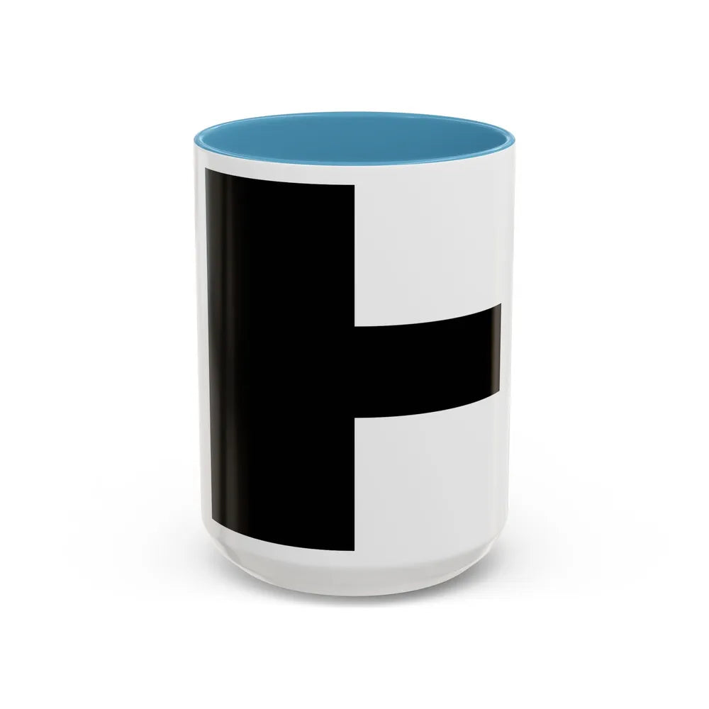 Flag of Aarwangen Switzerland - Accent Coffee Mug-15oz-Light Blue-Go Mug Yourself