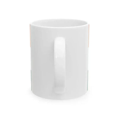 1931 Flag of India (India) White Coffee Mug - Go Mug Yourself