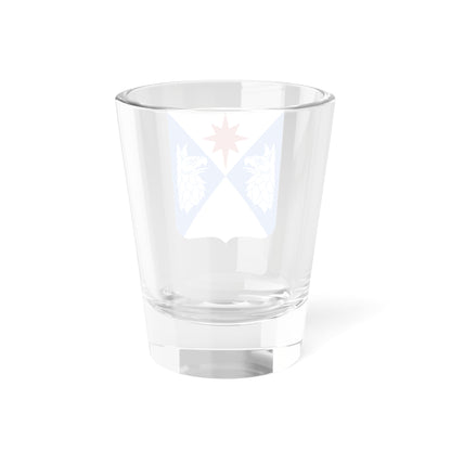 Verre à liqueur du 308e bataillon du renseignement militaire (armée américaine) 1,5 oz