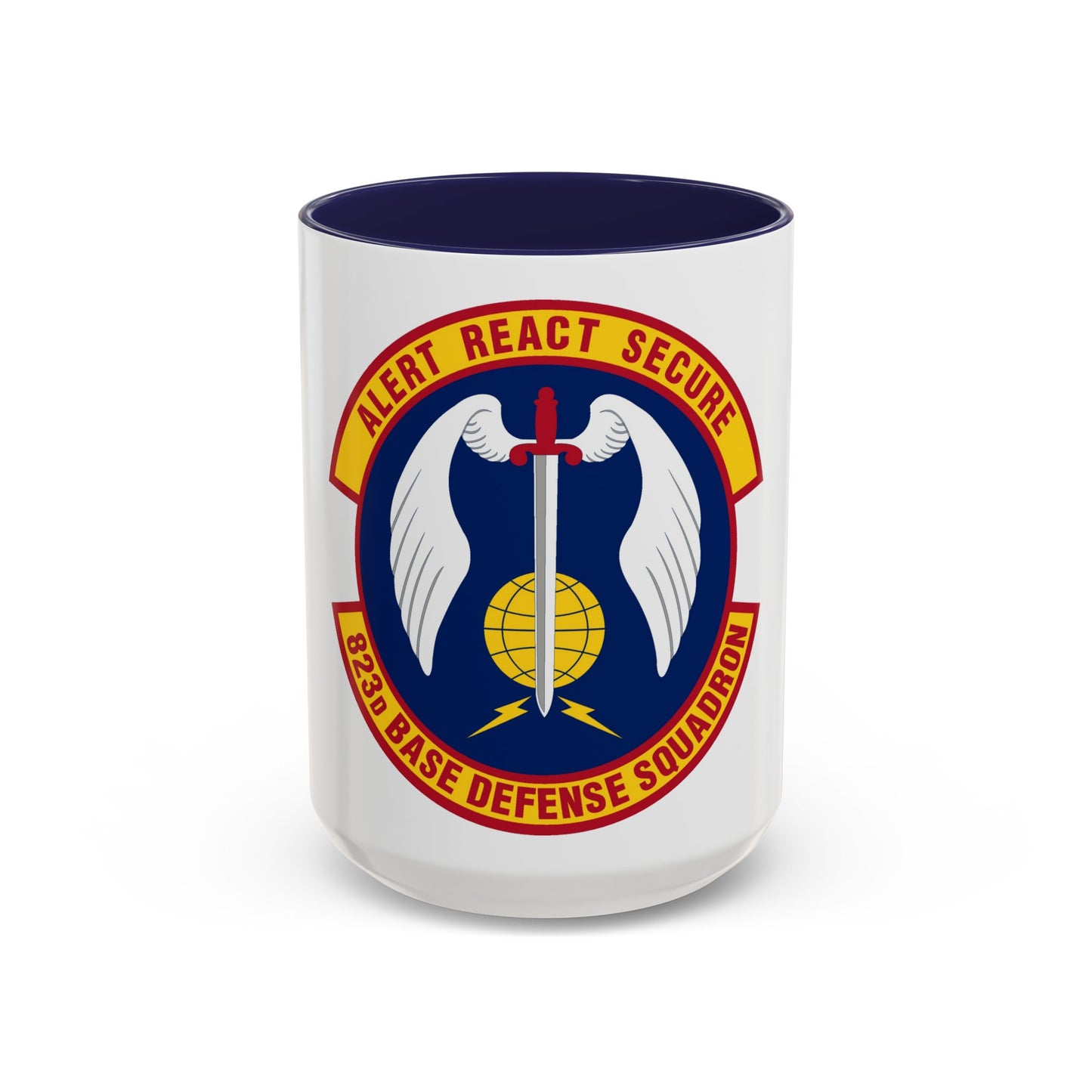 823 Base Defense Squadron ACC (U.S. Air Force) Accent Coffee Mug