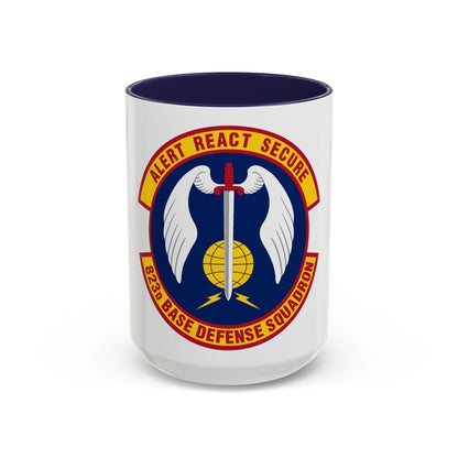 823 Base Defense Squadron ACC (U.S. Air Force) Accent Coffee Mug