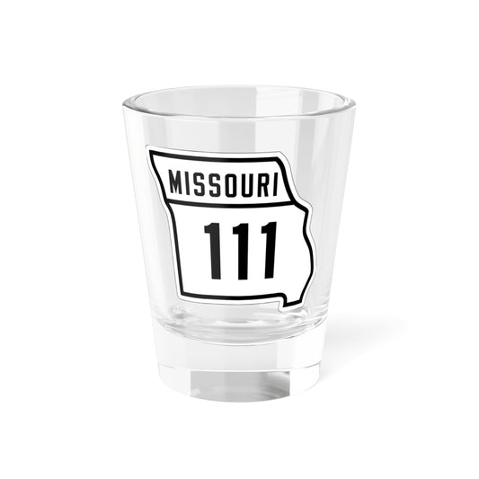 MO-111 1926 (Missouri) (Road Sign) Shot Glass 1.5oz