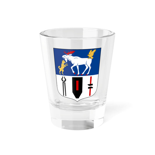 Jämtlands läns vapen (Sweden) (Coat of Arms) Shot Glass 1.5oz