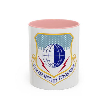 455th Expeditionary Security Forces Group (U.S. Air Force) Accent Coffee Mug