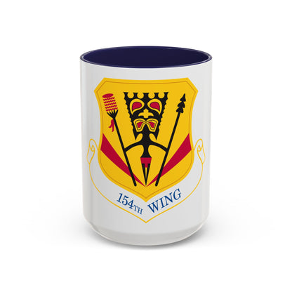 154th Wing (U.S. Air Force) Accent Coffee Mug