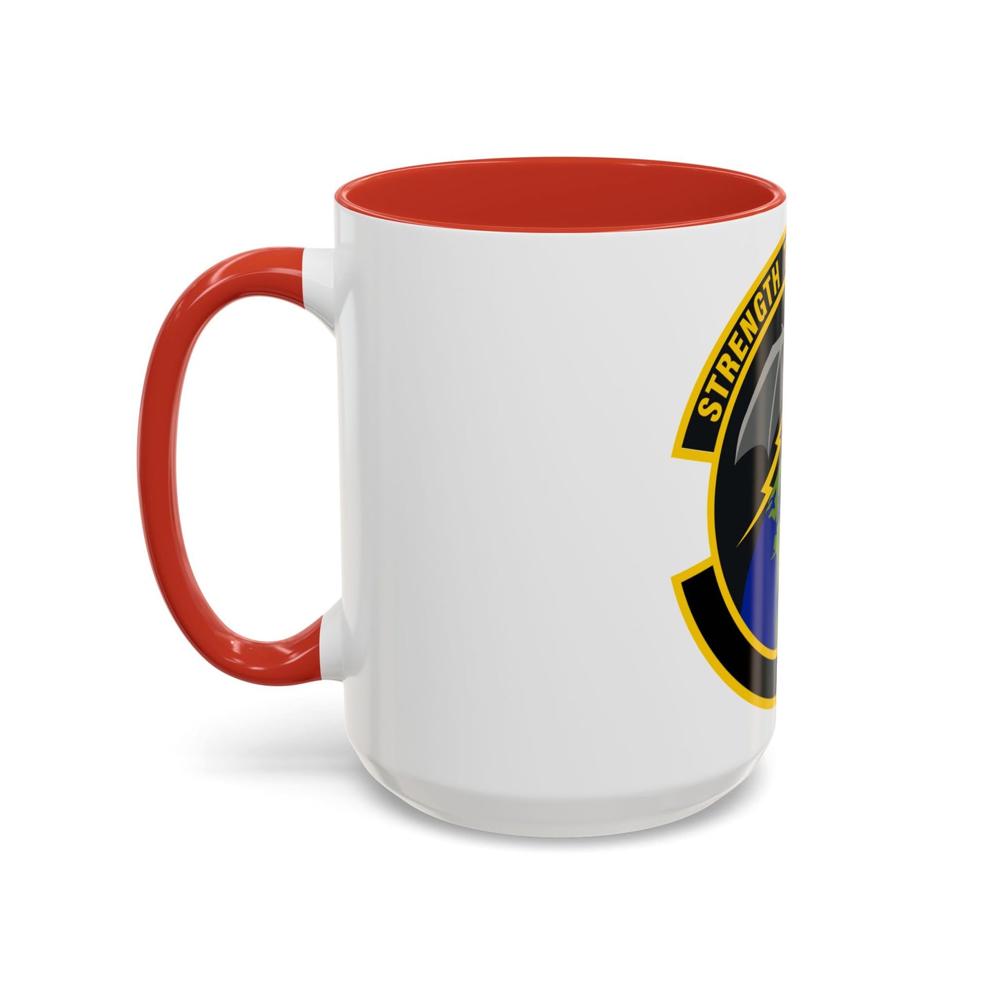 595 Operations Support Flight AFSPC (U.S. Air Force) Accent Coffee Mug