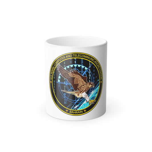 NCTS Bahrain (U.S. Navy) Color Changing Mug 11oz