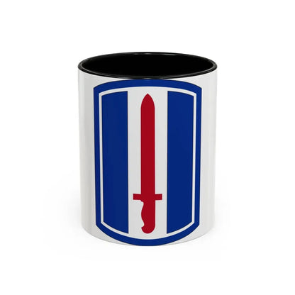 193D INFANTRY BRIGADE (U.S. Army) Accent Coffee Mug 11oz Black - Go Mug Yourself