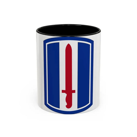193D INFANTRY BRIGADE (U.S. Army) Accent Coffee Mug 11oz Black - Go Mug Yourself