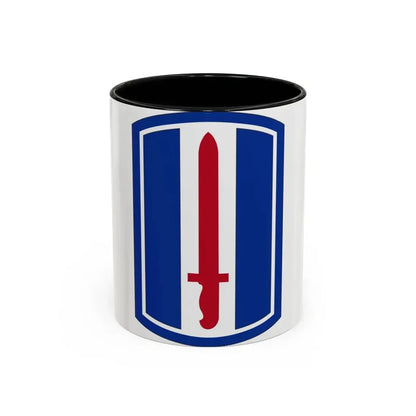 193D INFANTRY BRIGADE (U.S. Army) Accent Coffee Mug 11oz Black - Go Mug Yourself