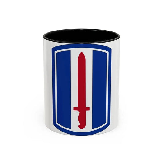 193D INFANTRY BRIGADE (U.S. Army) Accent Coffee Mug 11oz Black - Go Mug Yourself