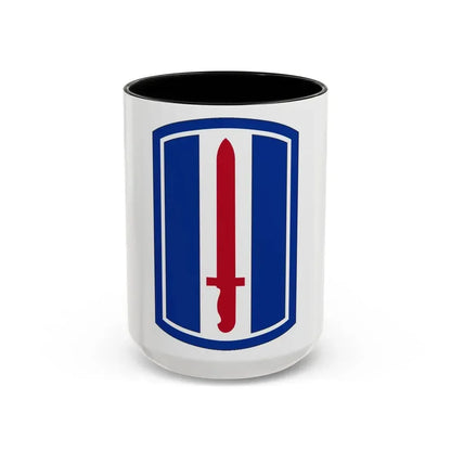 193D INFANTRY BRIGADE (U.S. Army) Accent Coffee Mug 15oz Black - Go Mug Yourself