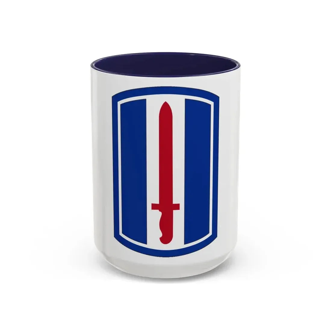 193D INFANTRY BRIGADE (U.S. Army) Accent Coffee Mug 15oz Navy - Go Mug Yourself