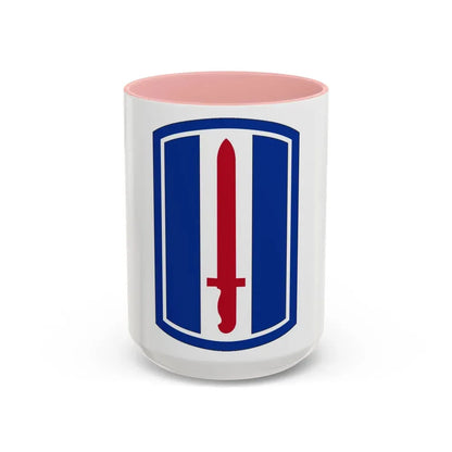 193D INFANTRY BRIGADE (U.S. Army) Accent Coffee Mug 15oz Pink - Go Mug Yourself