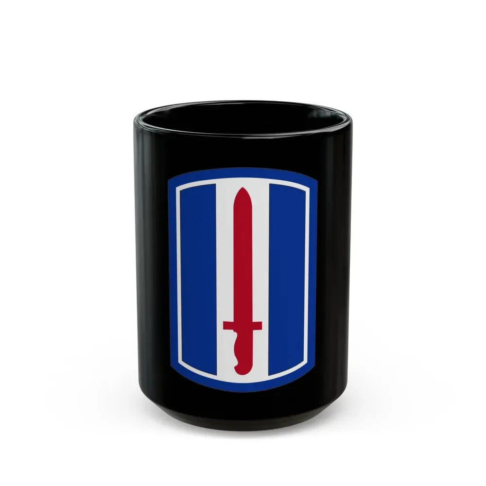 193D INFANTRY BRIGADE (U.S. Army) Black Coffee Mug 15oz - Go Mug Yourself