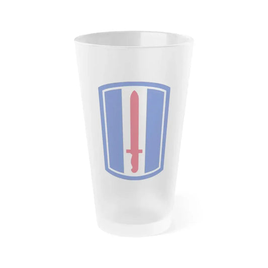 193D INFANTRY BRIGADE (U.S. Army) Frosted Pint Glass 16oz Default Title - Go Mug Yourself