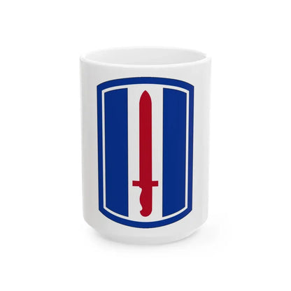 193D INFANTRY BRIGADE (U.S. Army) White Coffee Mug 15oz - Go Mug Yourself