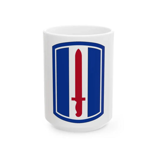 193D INFANTRY BRIGADE (U.S. Army) White Coffee Mug 15oz - Go Mug Yourself