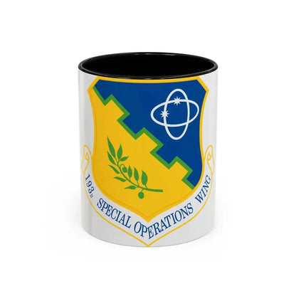 193rd Special Operations Wing (U.S. Air Force) Accent Coffee Mug 11oz Black - Go Mug Yourself