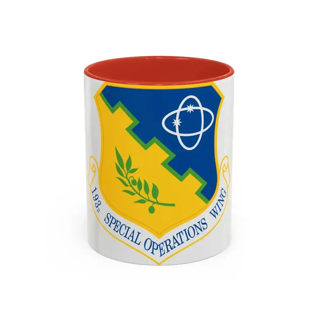 193rd Special Operations Wing (U.S. Air Force) Accent Coffee Mug 11oz Red - Go Mug Yourself