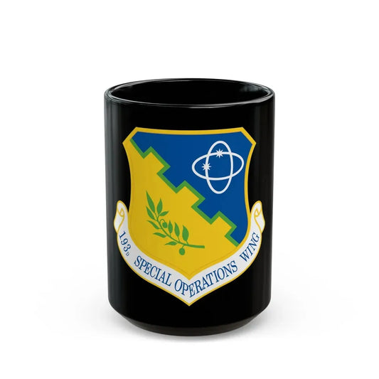 193rd Special Operations Wing (U.S. Air Force) Black Coffee Mug 15oz - Go Mug Yourself