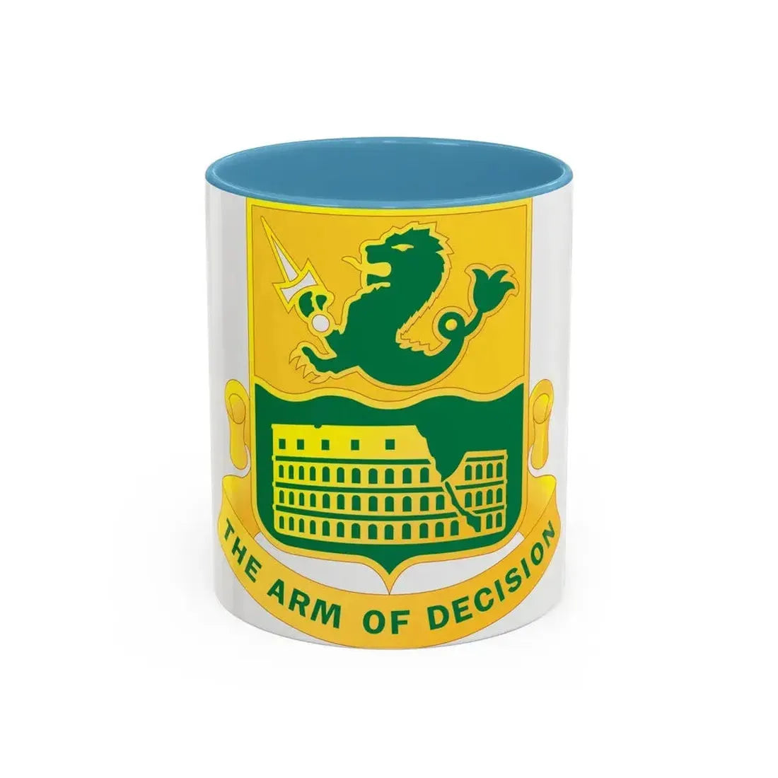 194 Armor Regiment (U.S. Army) Accent Coffee Mug 11oz Light Blue - Go Mug Yourself
