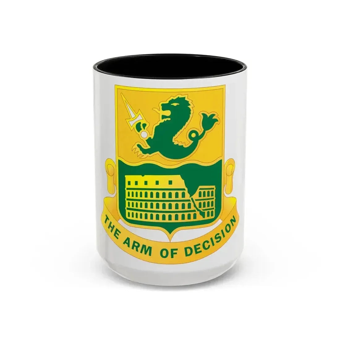 194 Armor Regiment (U.S. Army) Accent Coffee Mug 15oz Black - Go Mug Yourself