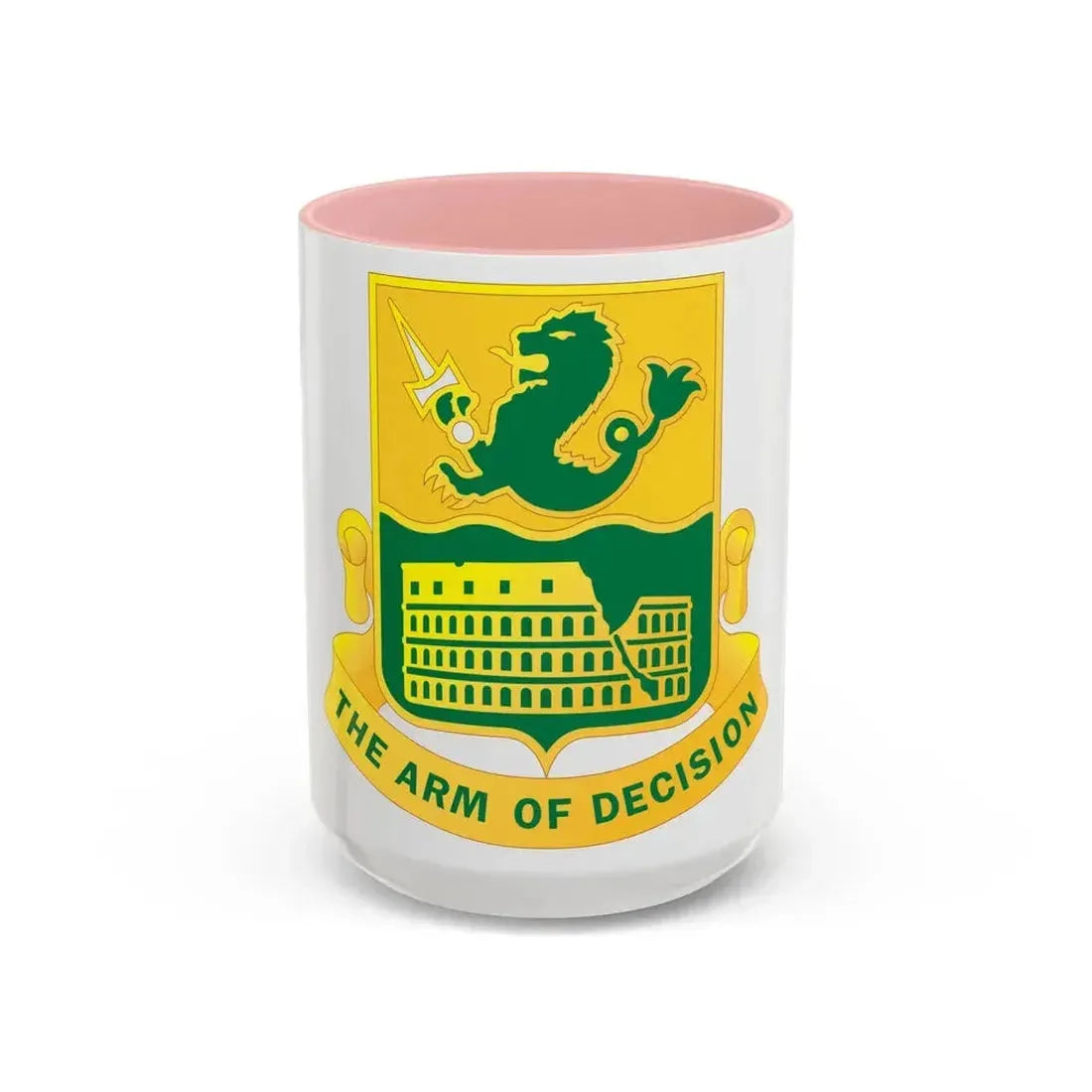 194 Armor Regiment (U.S. Army) Accent Coffee Mug 15oz Pink - Go Mug Yourself
