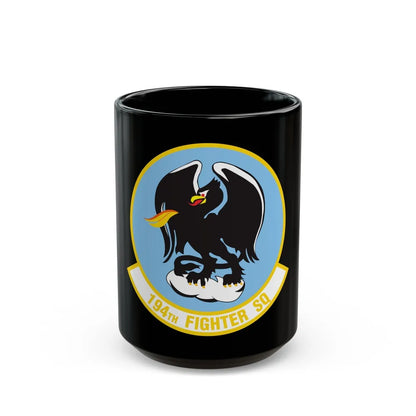 194 Fighter Squadron (U.S. Air Force) Black Coffee Mug-15oz-Go Mug Yourself