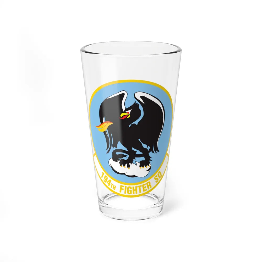 194 Fighter Squadron (U.S. Air Force) Pint Glass 16oz-16oz-Go Mug Yourself