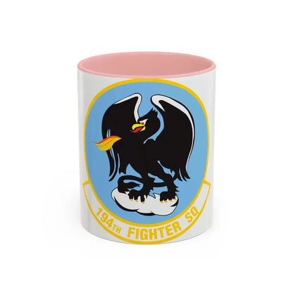 194 Fighter Squadron (U.S. Air Force) Accent Coffee Mug - Go Mug Yourself