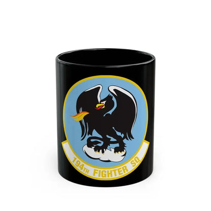 194 Fighter Squadron (U.S. Air Force) Black Coffee Mug 11oz - Go Mug Yourself